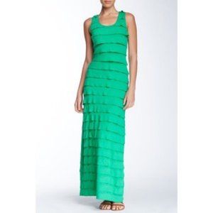 Max Studio Maxi Dress Green